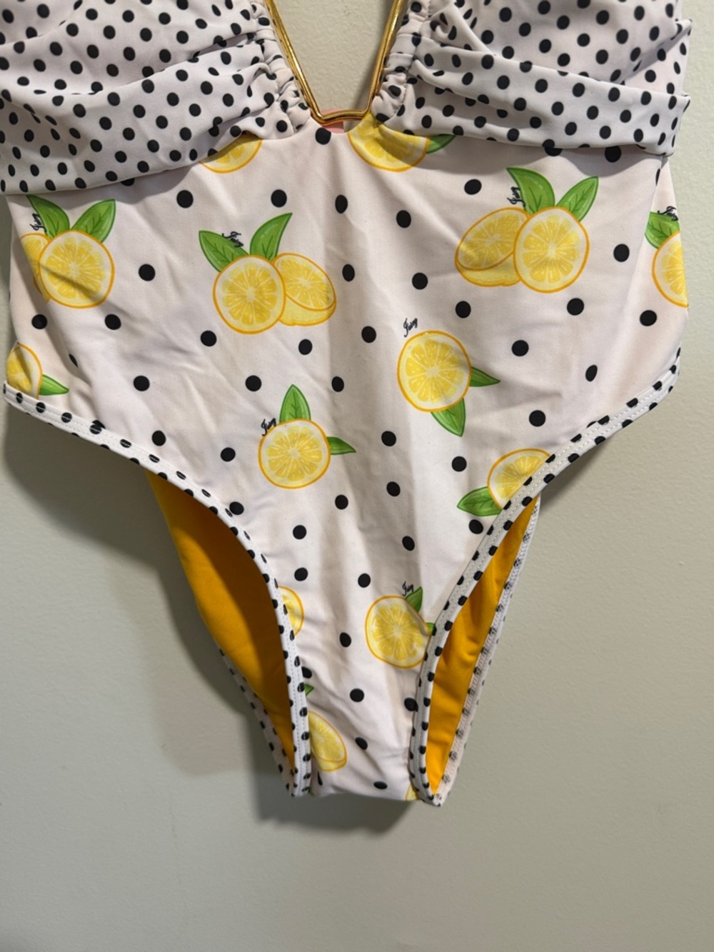 Juicy Couture One Piece Swimsuit Size Large - Picture 5 of 9